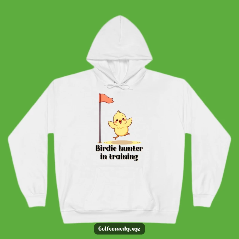 Cozy Funny Chick Golf Hoodie - Warm & Hilarious Birdie Gift Apparel